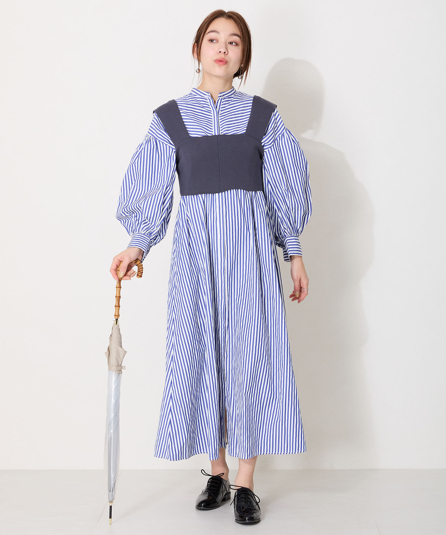 ORiental TRaffic「【防水】アーモンドトゥレースアップレインシューズ/R-1018 レインシューズ レイン 人気 定番 トレンド」|パンプス|