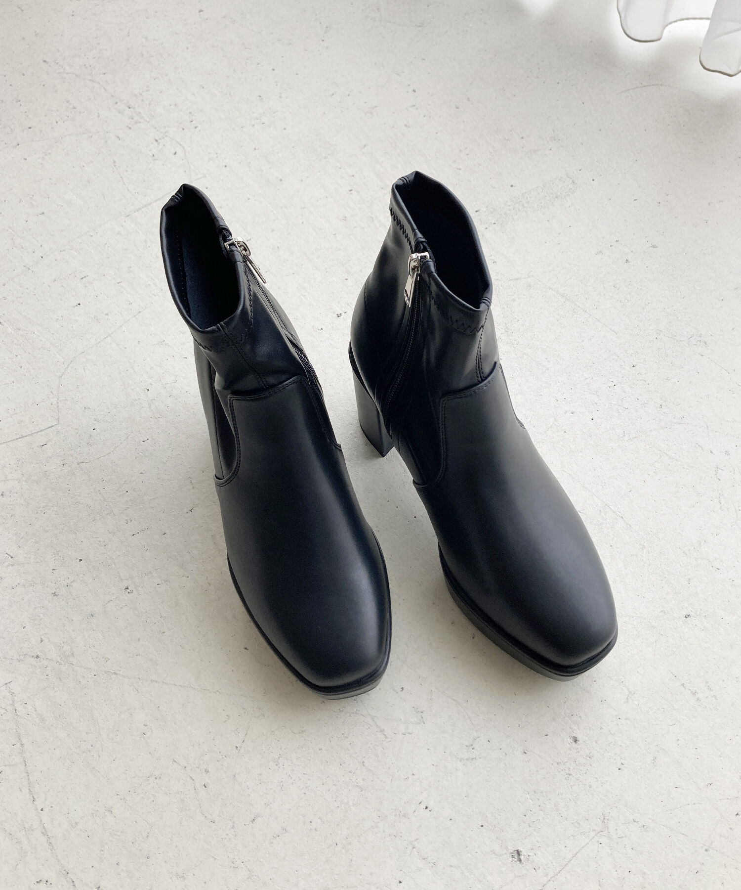 ORiental TRaffic「プラットフォームストレッチブーツ/31401」|ショートブーツ|