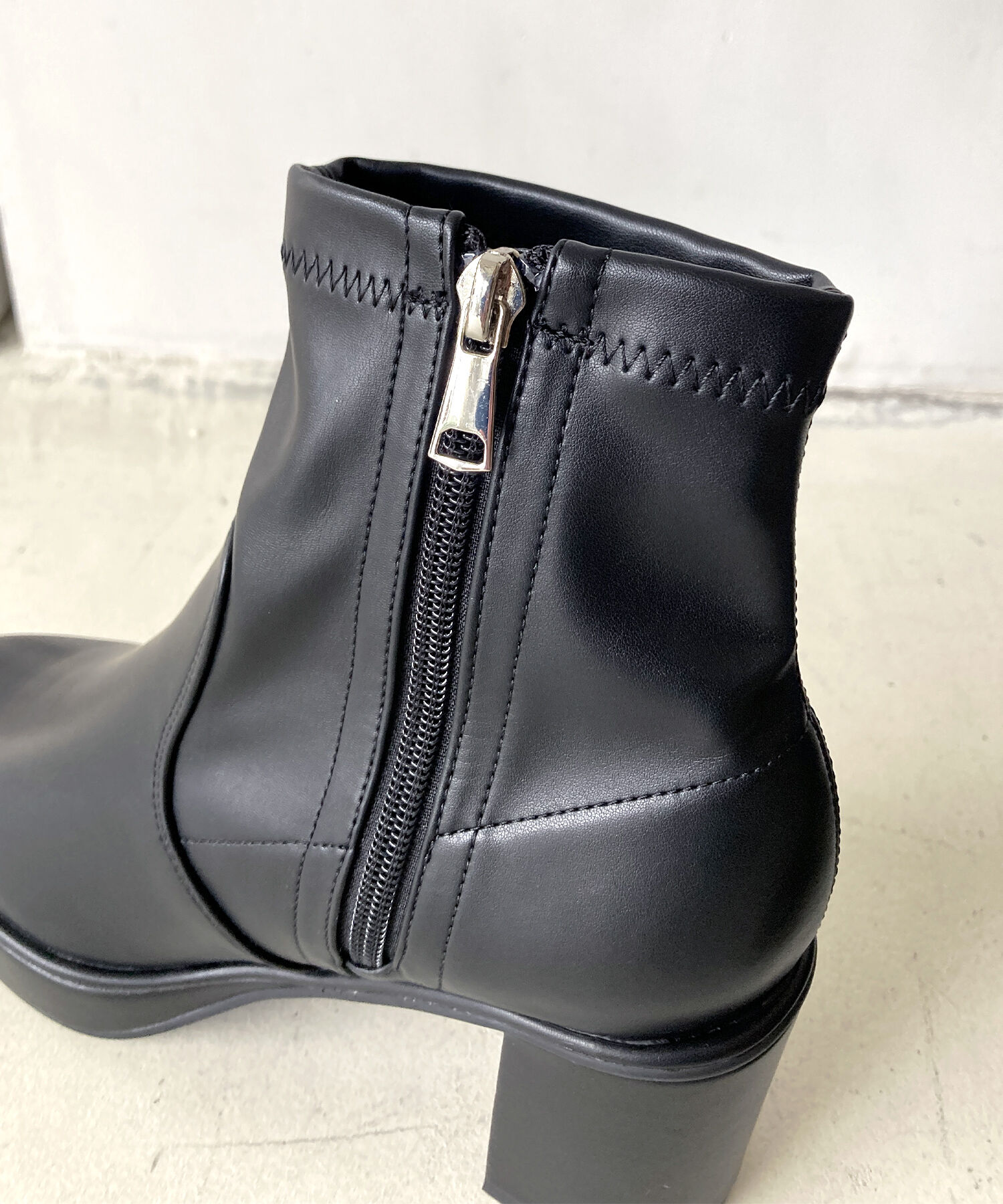 ORiental TRaffic「プラットフォームストレッチブーツ/31401」|ショートブーツ|