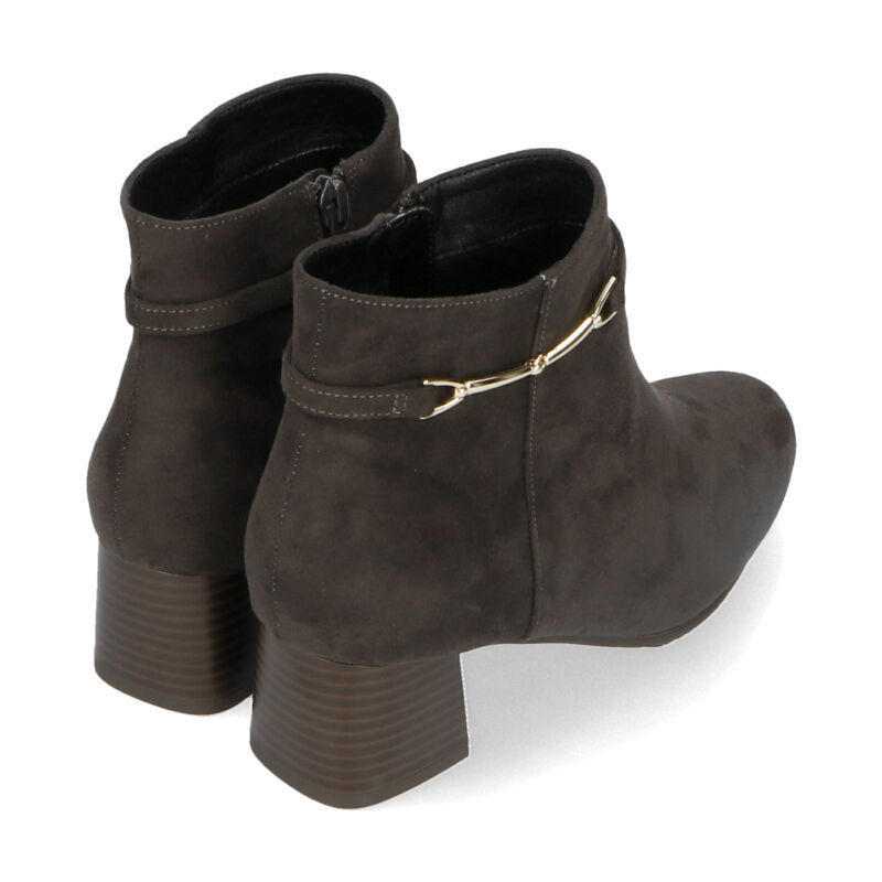 WA Oriental TRaffic「ビットモチーフミドルヒールブーツ/32406」|ショートブーツ|