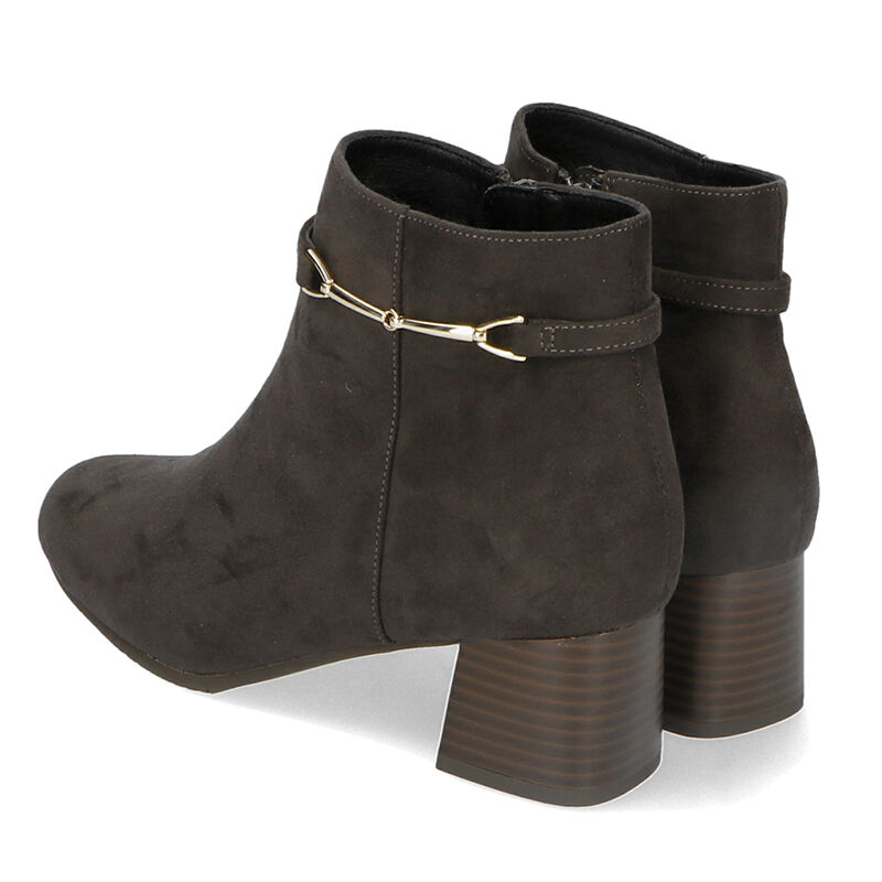 WA Oriental TRaffic「ビットモチーフミドルヒールブーツ/32406」|ショートブーツ|