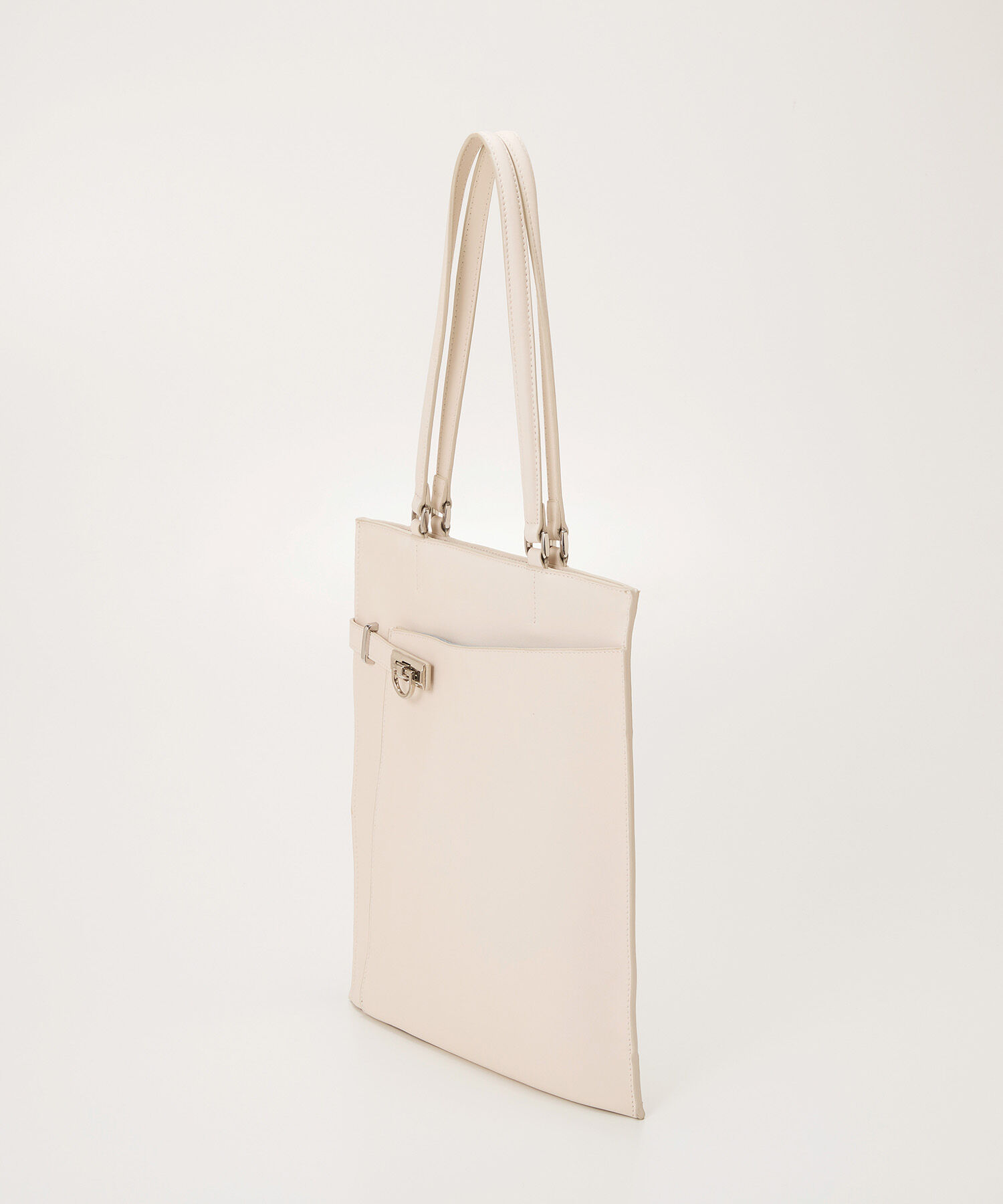 TOPKAPI BREATH「【TREASURE TOPKAPI】ベルトデザイン レザー フラット トートバッグ A4対応」|トートバッグ|