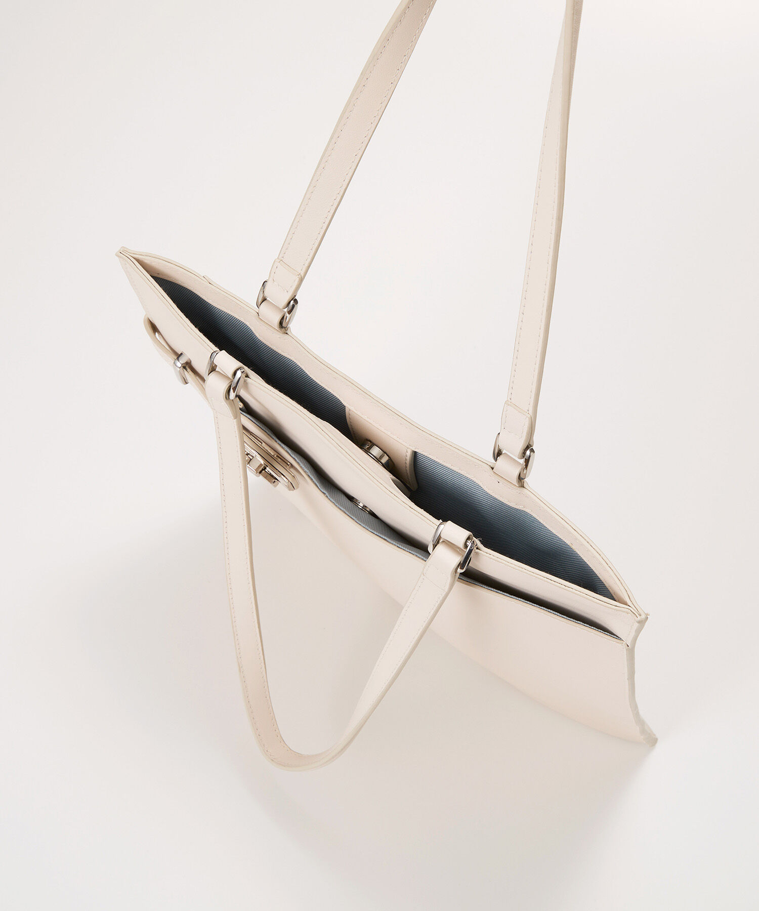 TOPKAPI BREATH「【TREASURE TOPKAPI】ベルトデザイン レザー フラット トートバッグ A4対応」|トートバッグ|