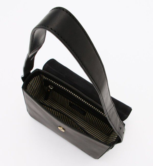 O MY BAG「【オーマイバッグ】ジーナ/ブラック ナチュラルレザー/ショルダーバッグ メンズ レディース」|ショルダー・メッセンジャー|