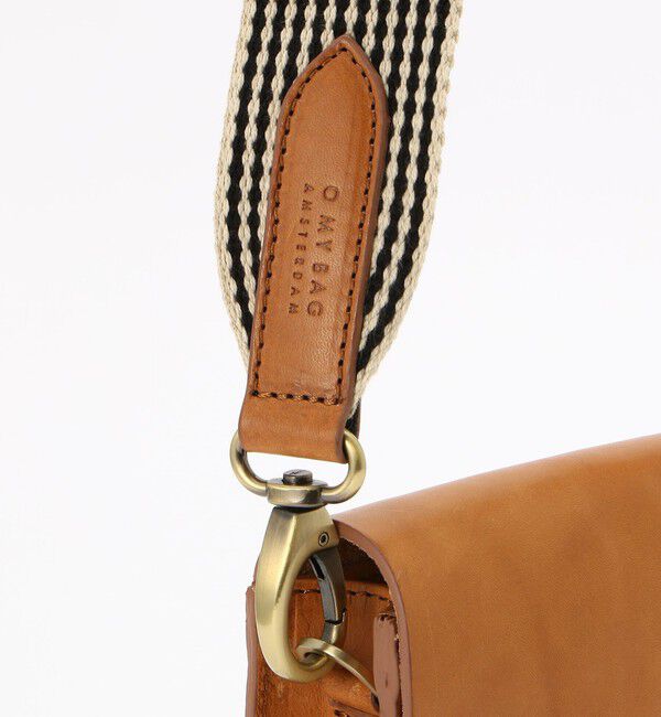 O MY BAG「【オーマイバッグ】オードリーミニ/クラシックコニャック ナチュラルレザー 2ストラップ/ショルダーバッグ」|ショルダー・メッセンジャー|