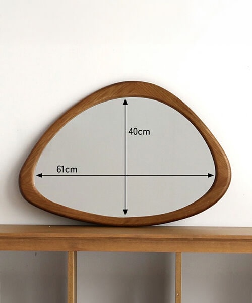  「ヴィンテージテイストのウォールミラー」|ミラー|