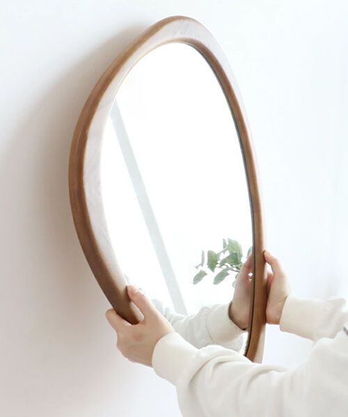  「ヴィンテージテイストのウォールミラー」|ミラー|