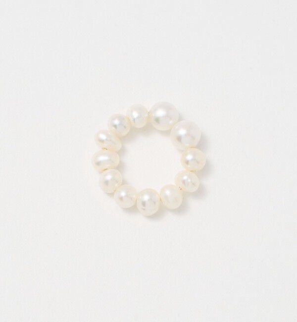 UNITED ARROWS「＜les bonbon＞ORBIT パール イヤーカフ S」|イヤーカフ|