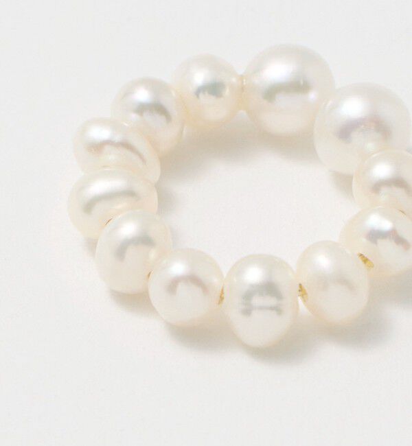 UNITED ARROWS「＜les bonbon＞ORBIT パール イヤーカフ S」|イヤーカフ|