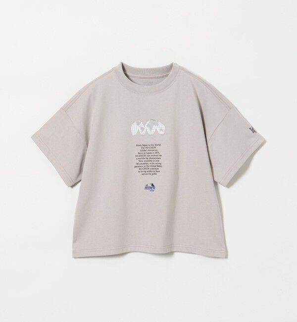 UNITED ARROWS green label relaxing「【別注】＜ハイチュウ&times;FRUIT OF THE LOOM&times;GLR＞ Tシャツ / キッズ」|Tシャツ・カットソー|MD.GRAY