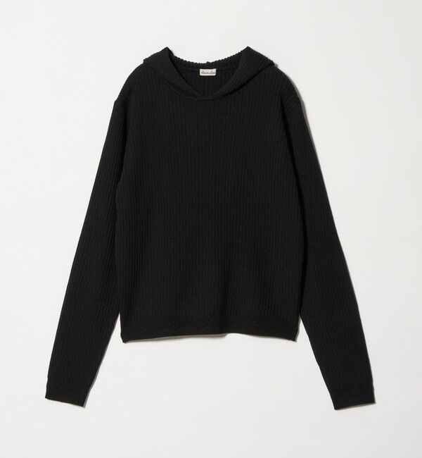 STEVEN ALAN「＜Steven Alan＞ウール リブ ニット フーディー」|ニット・セーター|
