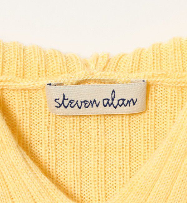 STEVEN ALAN「＜Steven Alan＞ウール リブ ニット フーディー」|ニット・セーター|