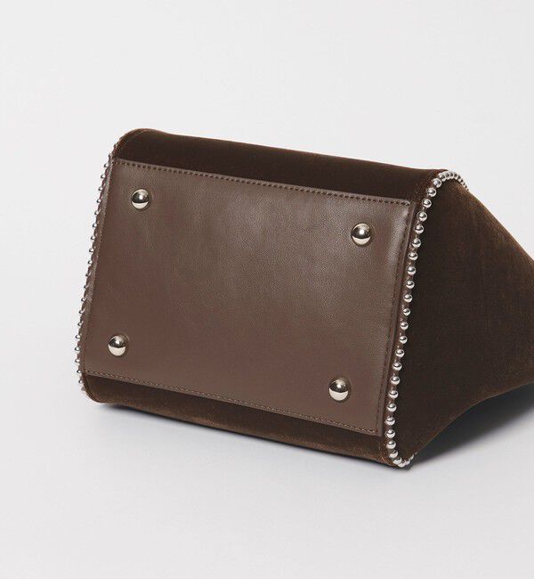 BEAUTY&YOUTH UNITED ARROWS「ベルベット ボールチェーン 2WAY ミニトートバッグ」|トートバッグ|