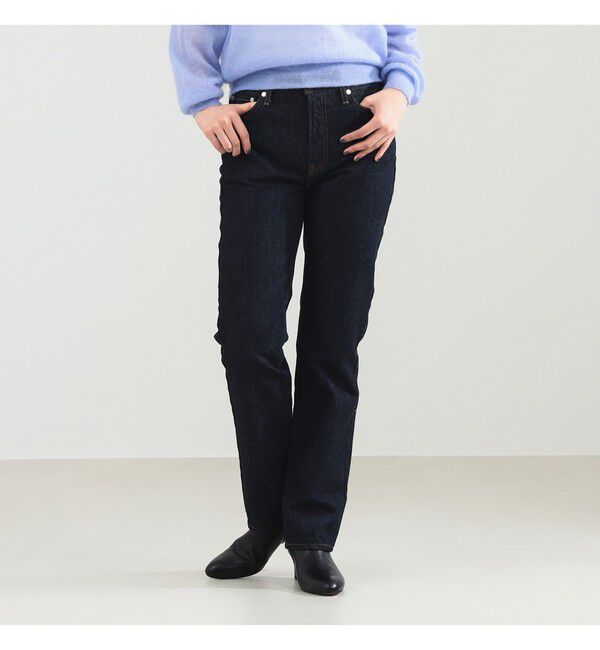 Demi-Luxe BEAMS 「upper hights / THE AMALIE BLUERINSE デニムパンツ」|デニム|BLUERINSE