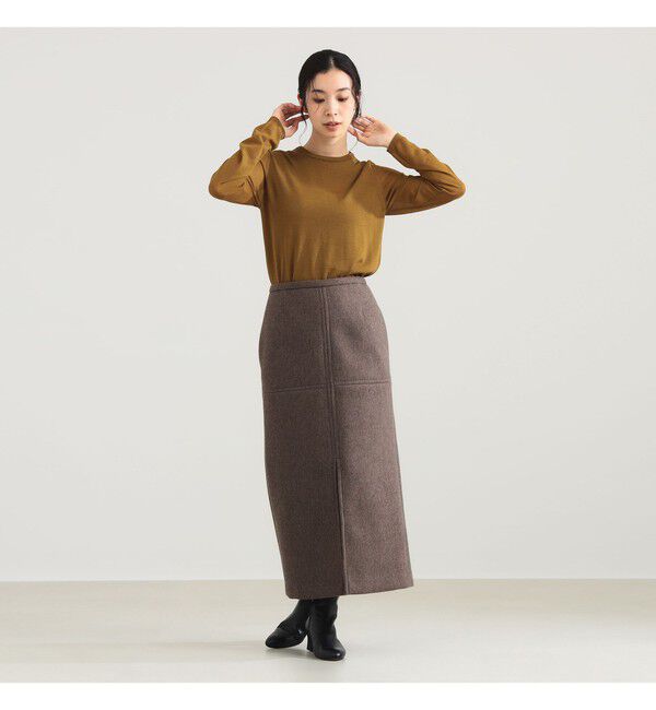 Demi-Luxe BEAMS 「AK+1 / ボンディング スカート」|スカート|