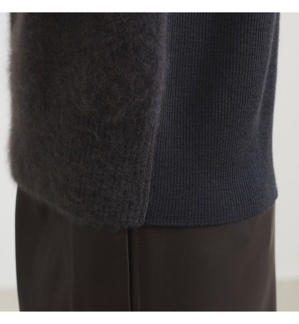 Demi-Luxe BEAMS 「フラッフィー ボートネック ニット」|ニット・セーター|