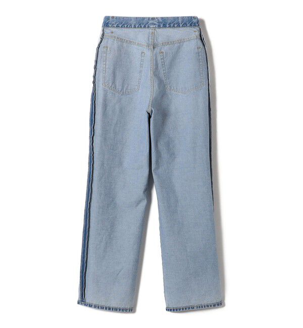 SHIPS for women「〈洗濯機可能〉ストレート フィット デニム パンツ」|デニム|