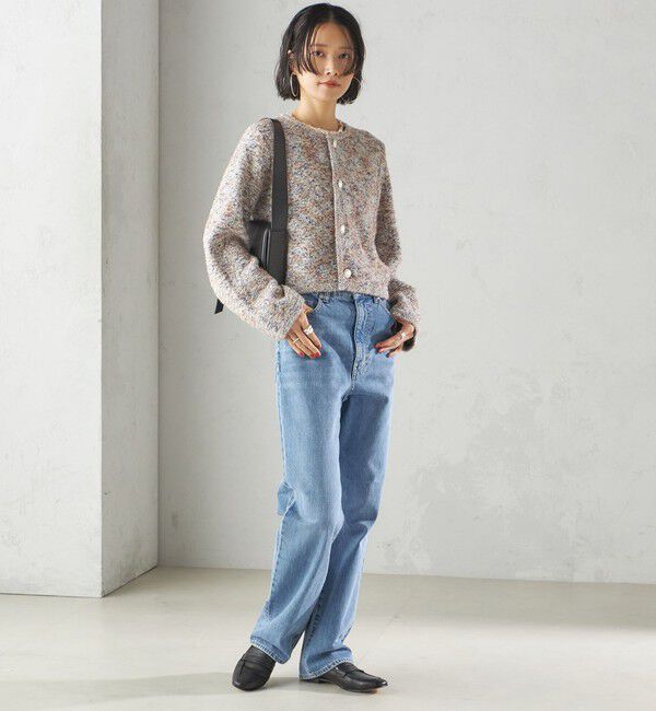 SHIPS for women「〈洗濯機可能〉ストレート フィット デニム パンツ」|デニム|