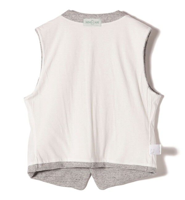 SHIPS for women「SHIPS NINE CASE:〈手洗い可能〉スウェット ベスト」|ベスト・ジレ|