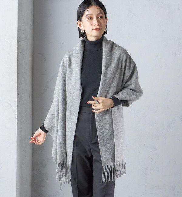 SHIPS for women「ウール カシミヤ ウォッシャブル ストール」|マフラー|