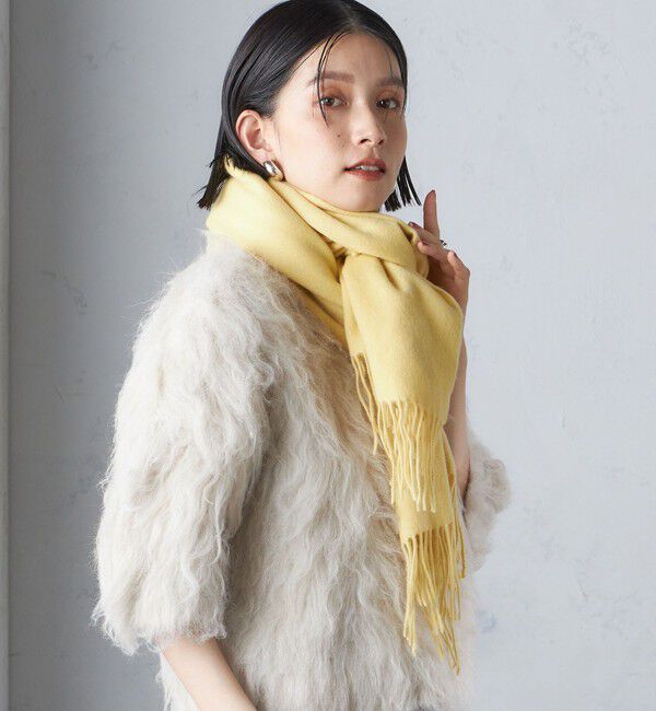 SHIPS for women「ウール カシミヤ ウォッシャブル ストール」|マフラー|