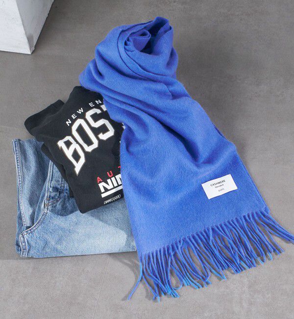 SHIPS for women「ウール カシミヤ ウォッシャブル ストール」|マフラー|