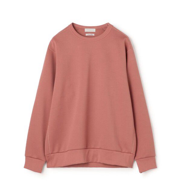TOMORROWLAND MENS「スビンコットン ダンボール クルーネックスウェット」|スウェット・ジャージ|33 ピンク
