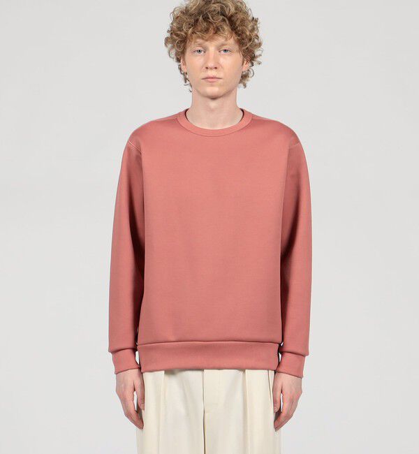 TOMORROWLAND MENS「スビンコットン ダンボール クルーネックスウェット」|スウェット・ジャージ|