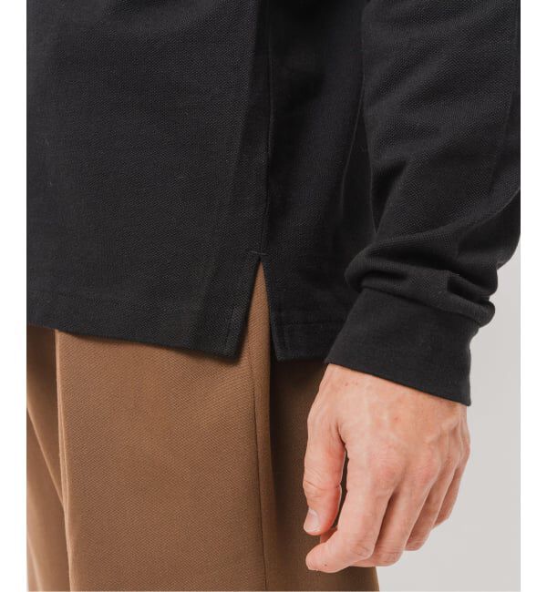 EDIFICE「LACOSTE(ラコステ) 別注 フルオープン ロングスリーブポロシャツ」|Tシャツ・カットソー|