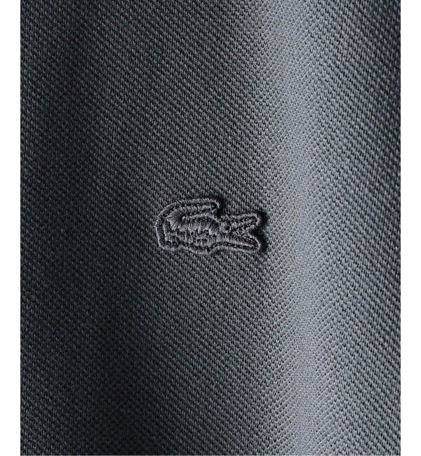 EDIFICE「LACOSTE(ラコステ) 別注 フルオープン ロングスリーブポロシャツ」|Tシャツ・カットソー|