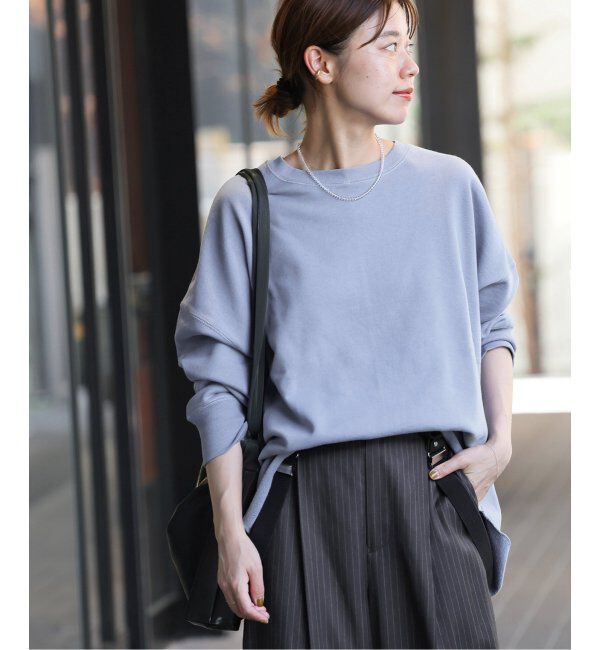 JOURNAL STANDARD relume「《追加3》オーバーサイズロングスウェット」|スウェット・ジャージ|ブルー A