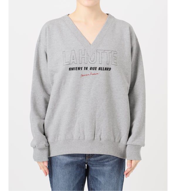 Spick and Span「《追加3》La Hutte / ラ ユット 別注Vネックスウェット*」|スウェット・ジャージ|