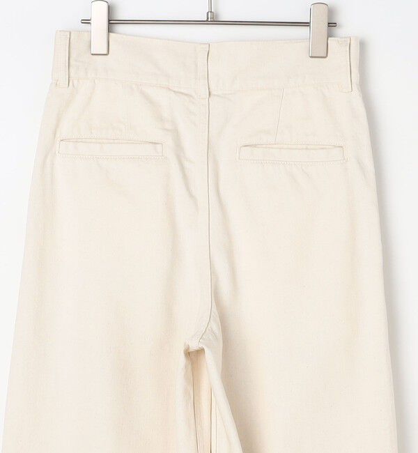 Rie Miller「【RM denim】リネン混ラップワイドパンツ」|その他|