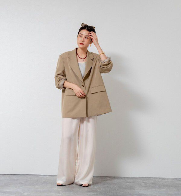 MAQWEL「【MAQWEL/マクウェル】オーバージャケット」|テーラードジャケット|