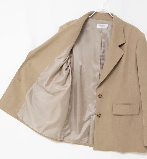 MAQWEL「【MAQWEL/マクウェル】オーバージャケット」|テーラードジャケット|