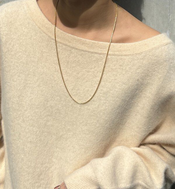  「デザインチェーンスライドネックレス」|ネックレス|