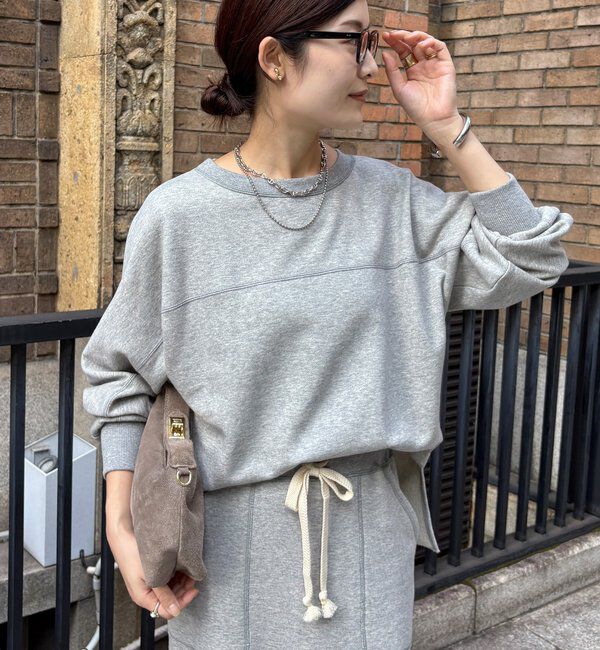  「【インフルエンサーOKOCHI企画】裏毛ナンバリングプルオーバー」|Tシャツ・カットソー|