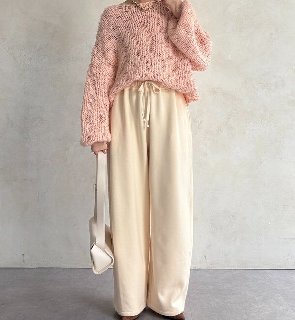  「ボンバーヒートスウェットパンツ」|チノ|