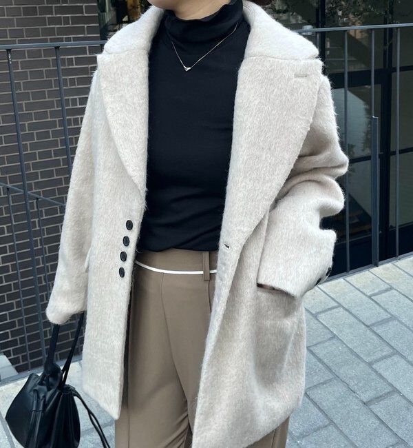  「【サイズ展開あり】シャギーウールコート」|その他|