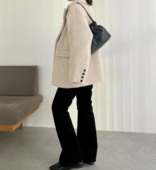  「【サイズ展開あり】シャギーウールコート」|その他|