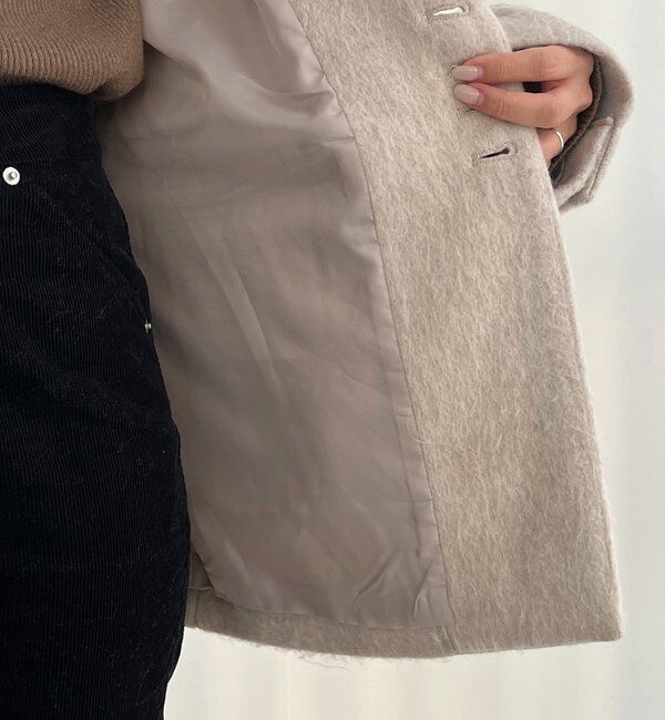  「【サイズ展開あり】シャギーウールコート」|その他|