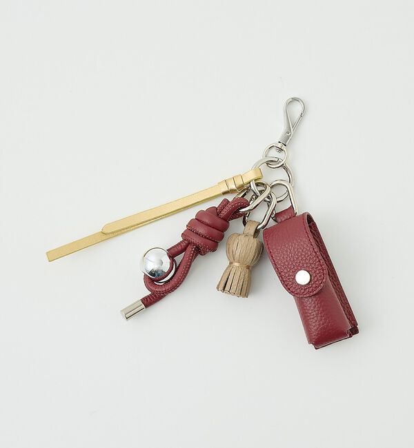 collex「【別注】リップケース付レザーチャーム」|チャーム・キーホルダー|