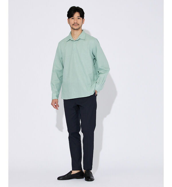 ABAHOUSE「【リネン&times;マルチ機能】シェルタリングドライ ノータック イージーパンツ / スト」|その他|