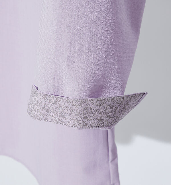 ABAHOUSE「【リネンタッチ】カプリ7分袖シャツ」|シャツ・ブラウス|