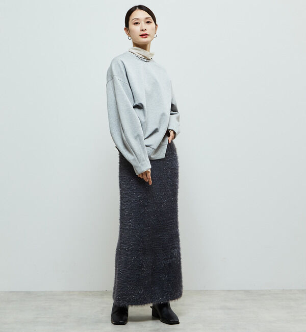 Soffitto「アシンメトリーサイドスリットスウェット」|スウェット・ジャージ|