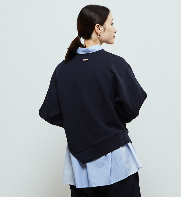 Soffitto「アシンメトリーサイドスリットスウェット」|スウェット・ジャージ|