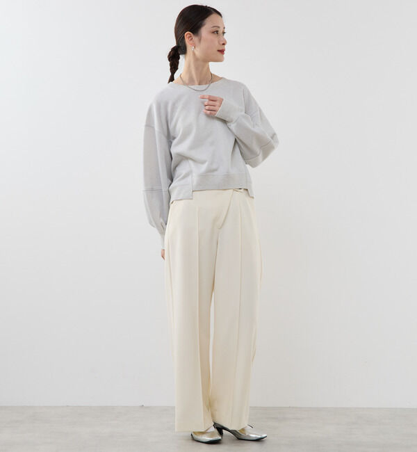 Soffitto「ラメ裏毛スウェット」|スウェット・ジャージ|