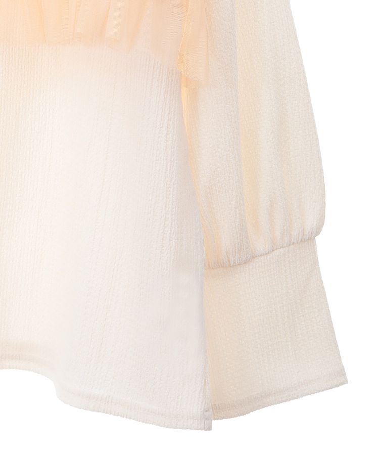 Green Parks「SET2点チュールビスチェ+表面感プルオーバー」|スウェット・ジャージ|