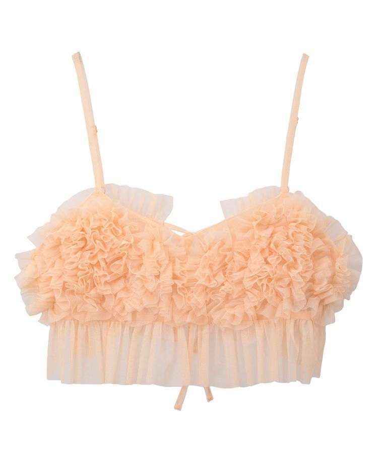 Green Parks「SET2点チュールビスチェ+表面感プルオーバー」|スウェット・ジャージ|