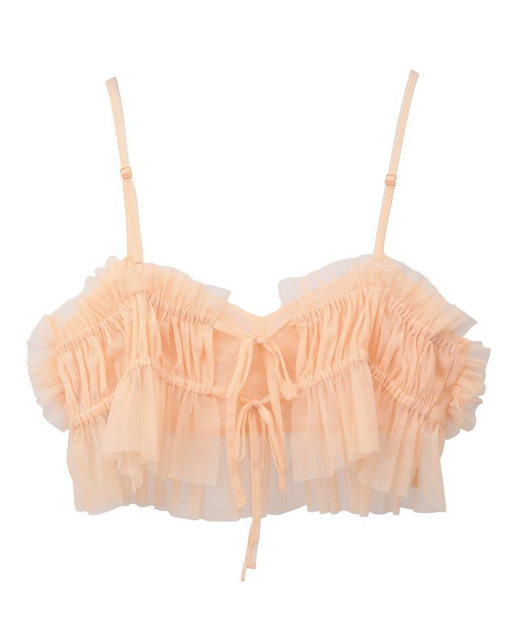 Green Parks「SET2点チュールビスチェ+表面感プルオーバー」|スウェット・ジャージ|